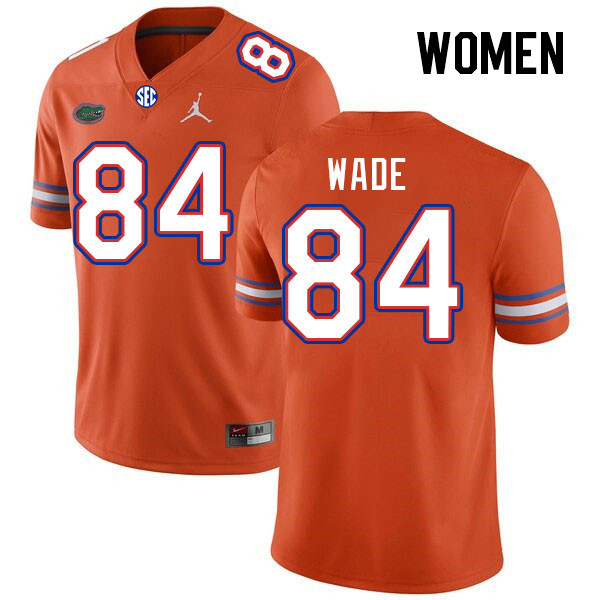 Women #84 Brian Green Jr. Florida Gators College Football Jerseys Stitched Sale-Orange